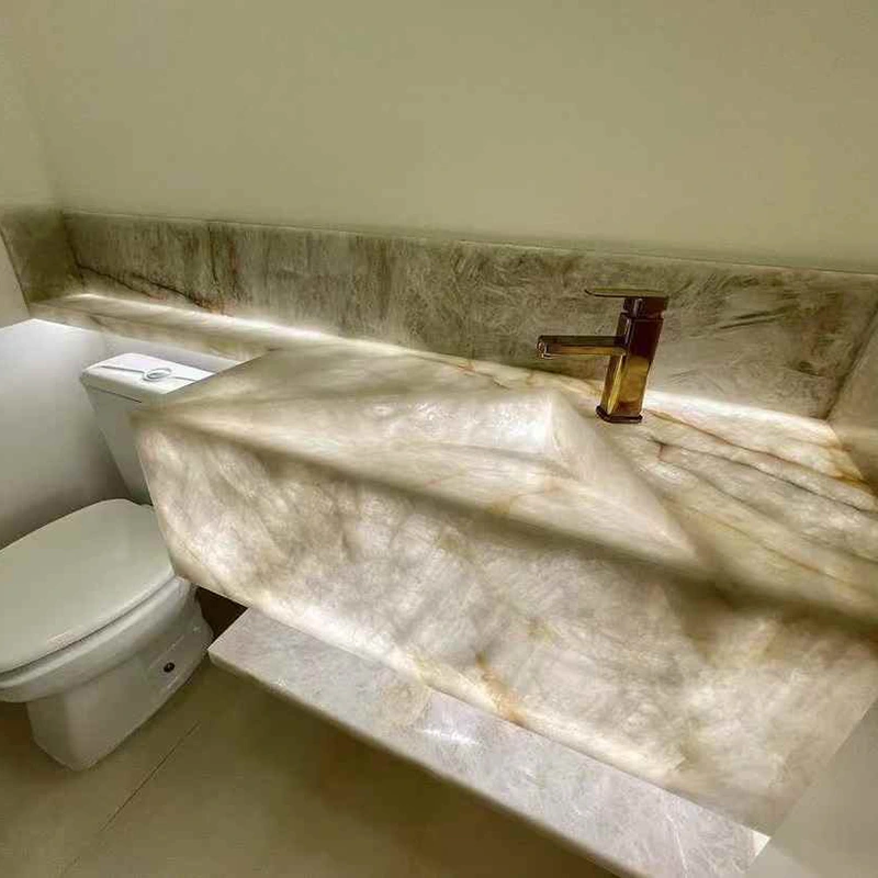 Cristallo White Quartzite munkalap