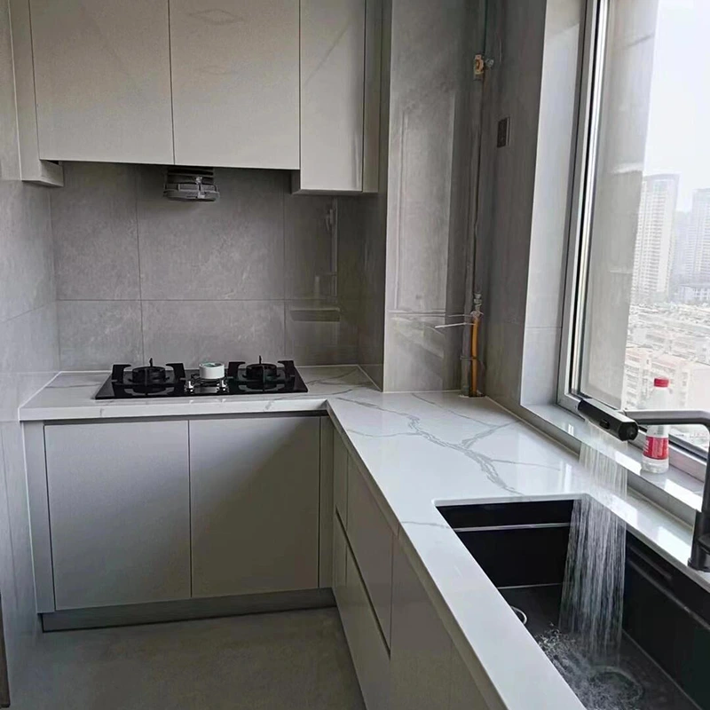 Calacatta White Quartz Countertop