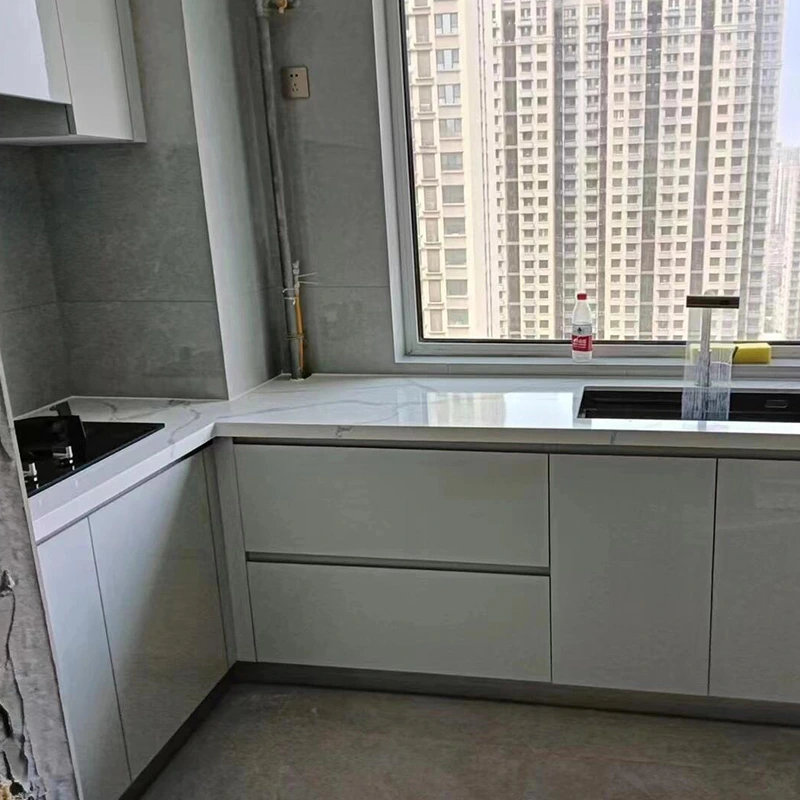 Calacatta White Quartz Countertop