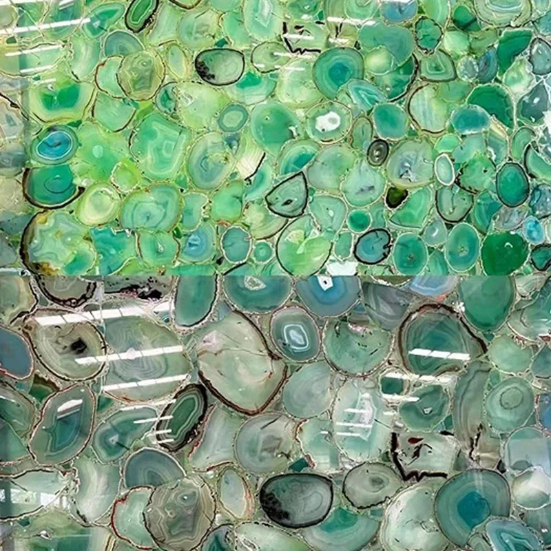 Green Agate Slabs