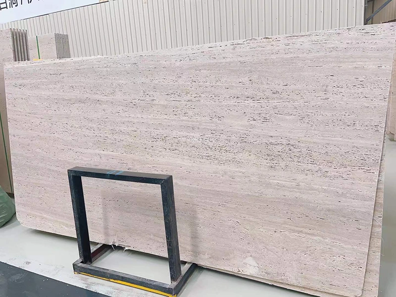 Super White Travertine Slabs
