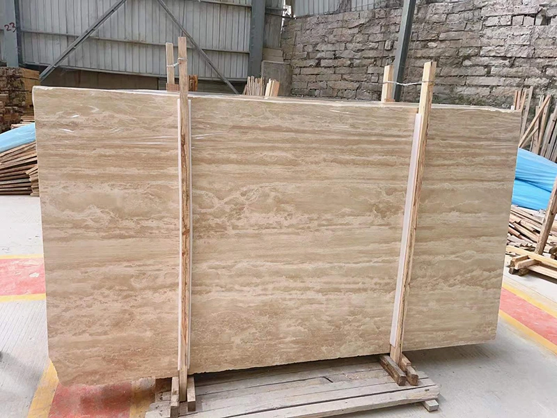 Beige Travertine Slabs