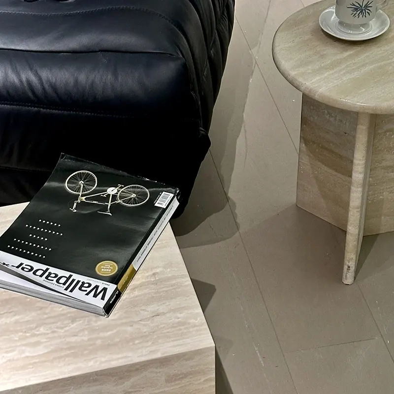 Roma Travertine Tables