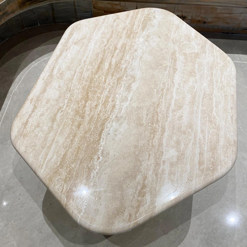 Beige Travertine Tables