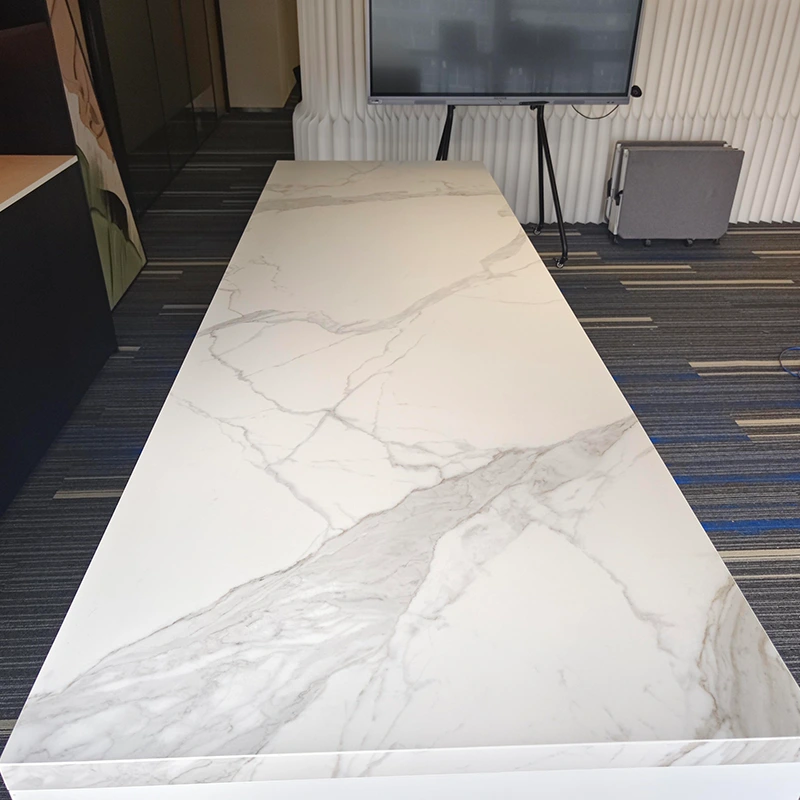 Calacatta White Sintered Stone Countertop