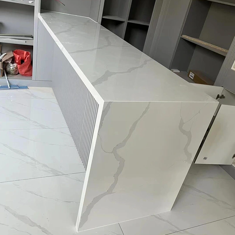 Calacatta White Quartz Countertop