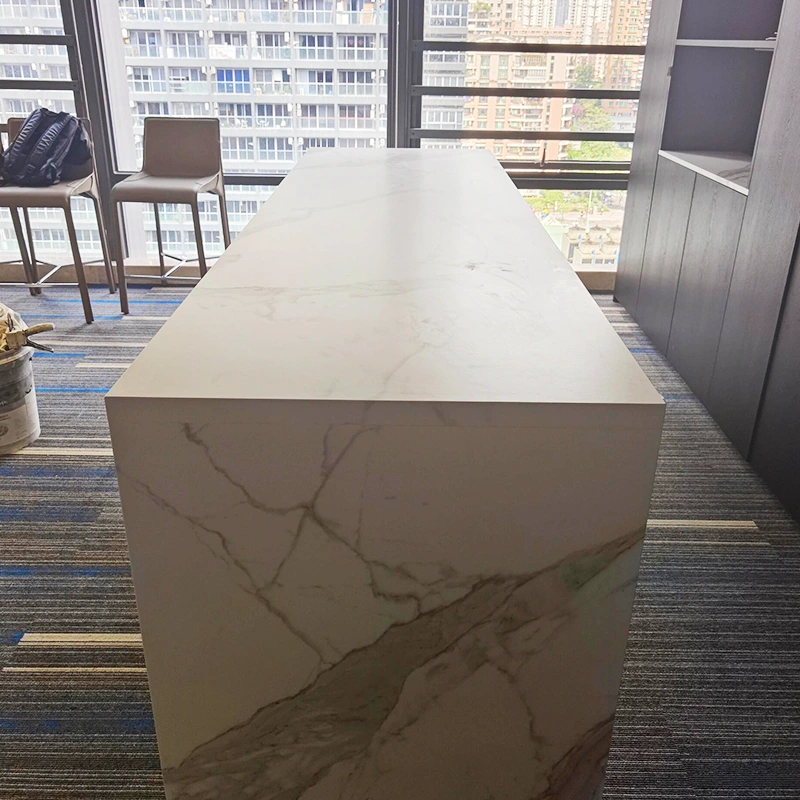 Calacatta White Sintered Stone Countertop