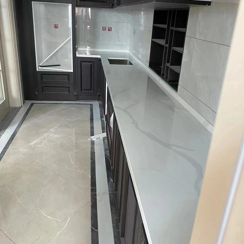 Calacatta White Quartz Countertop
