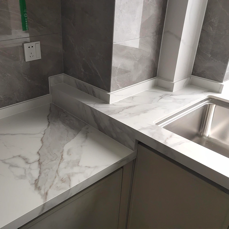 Calacatta White Sintered Stone Countertop